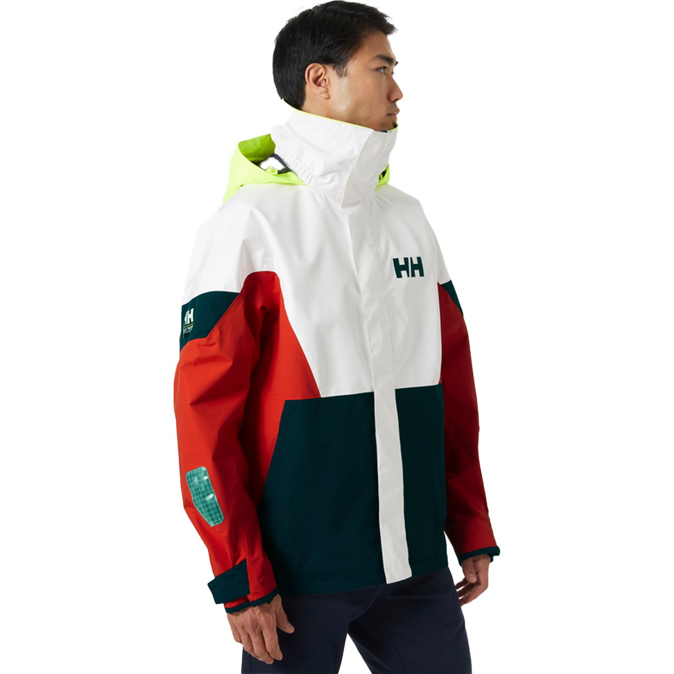 2024 Helly Hansen Mens Newport Regatta Jacket 34283 - Alert Red